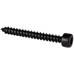 Main product image for M4 x 35mm Cap Head Wood Screws Black 100 Pcs. 081-308